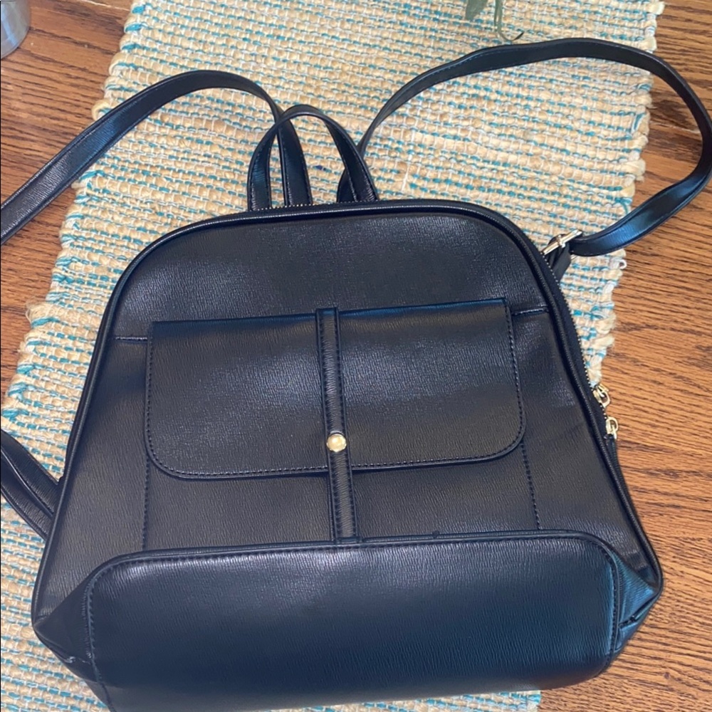 Black Women's Backpack purse